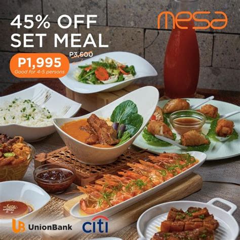 mesa credit card promo